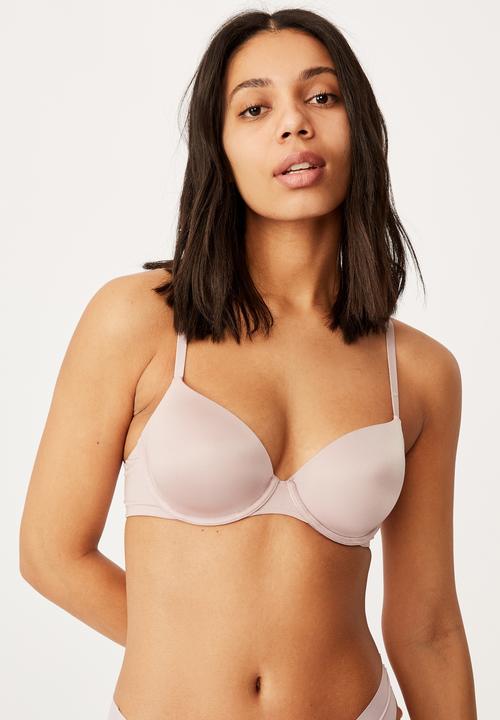 Cotton On - Ultimate comfort T-shirt bra - old rose