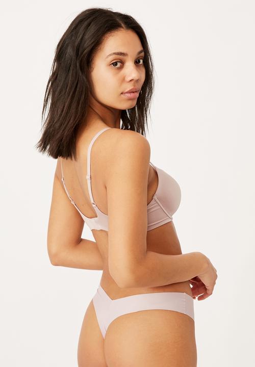 Cotton On - Ultimate comfort T-shirt bra - old rose
