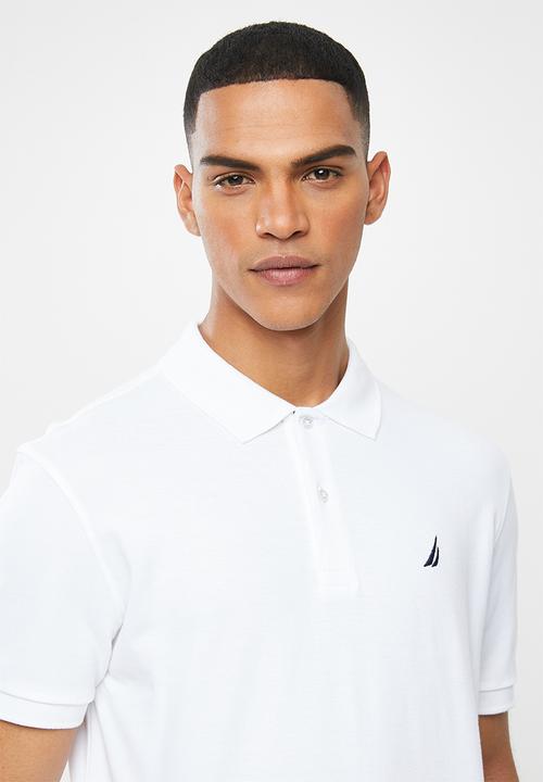 Nautica - Classic fit deck polo - white