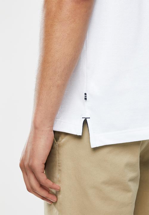 Nautica - Classic fit deck polo - white