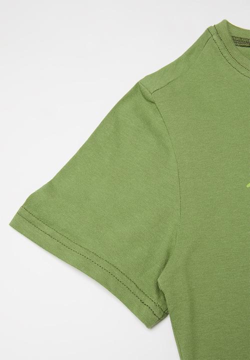Rebel Republic - Boys short sleeve tee - olive