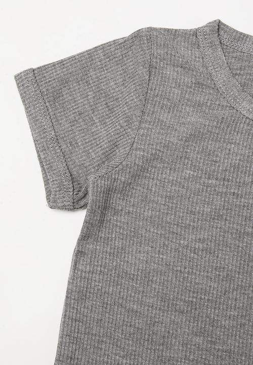 Baby Star - Unisex 2 piece set - grey 
