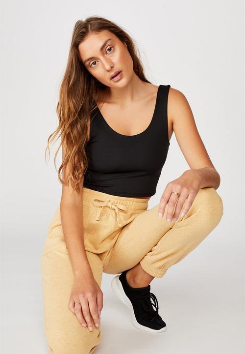 Cotton On - Lifestyle scoop back vestlette - black
