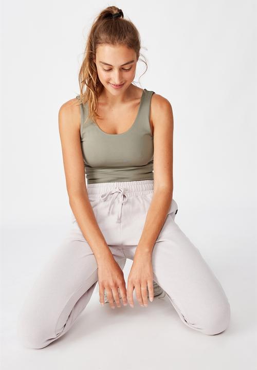 Cotton On - Lifestyle scoop back vestlette - steely shadow