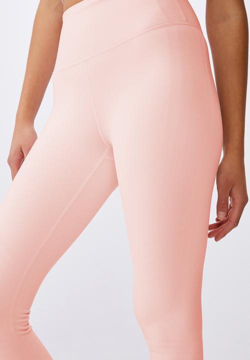 Cotton On - Jacquard stripe 7/8 tight - pink sherbet