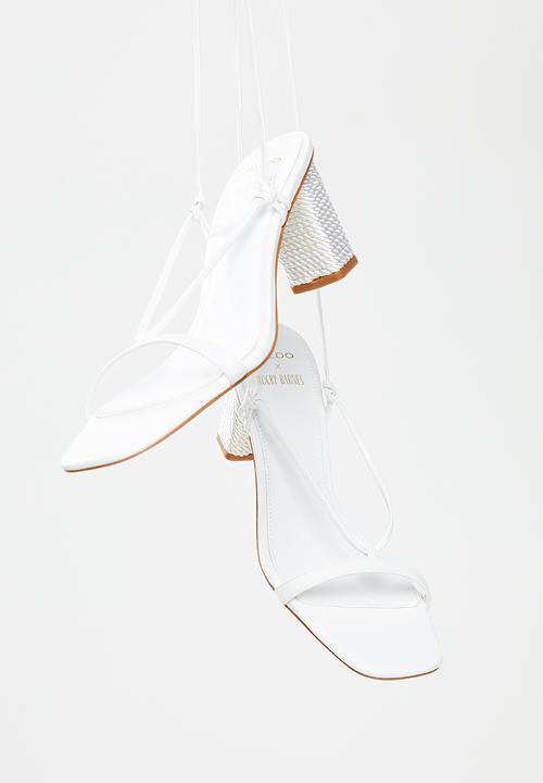 ALDO - Rb-ravel heel - white