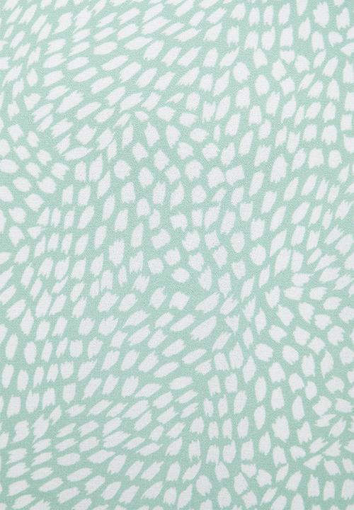 edit - Sheer balloon sleeve trapeze - sage