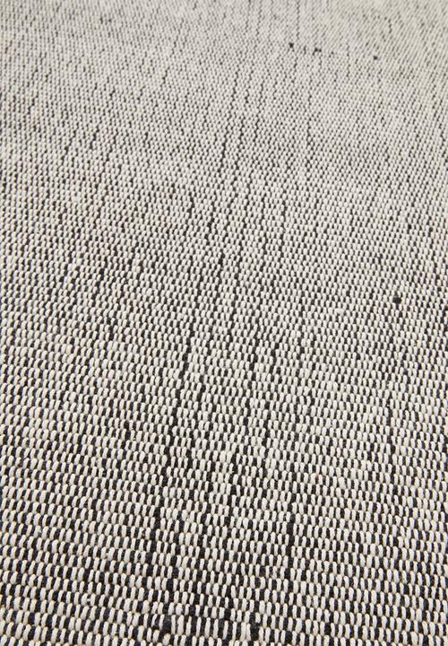 Sixth Floor - Cotton woven runner - grey