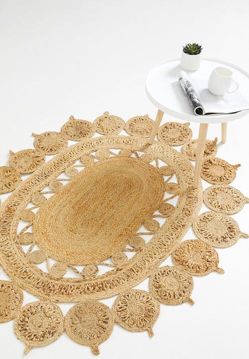 Sixth Floor - Liyana jute rug - natural