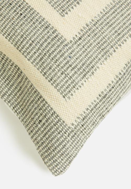 Sixth Floor - Tess woven cushions cover - grey