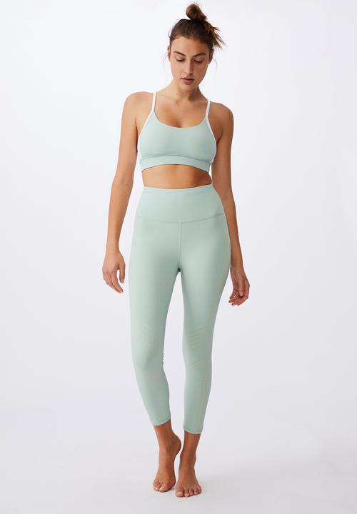 Cotton On - Jacquard stripe 7/8 tight - mint chip