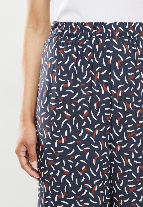 edit - Bold print pallazzo pant - multi