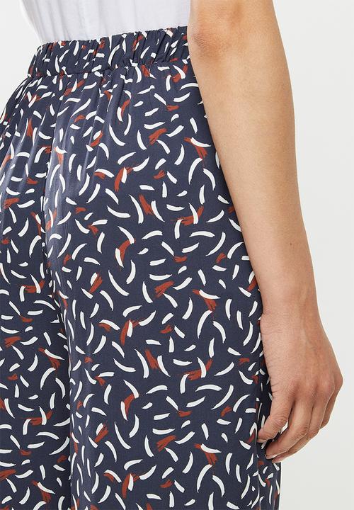 edit - Bold print pallazzo pant - multi