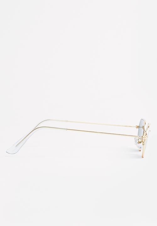 Superbalist - Keisha sunglasses - gold & green
