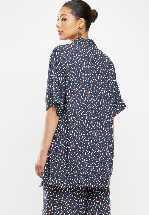 edit - Long shacket - multi
