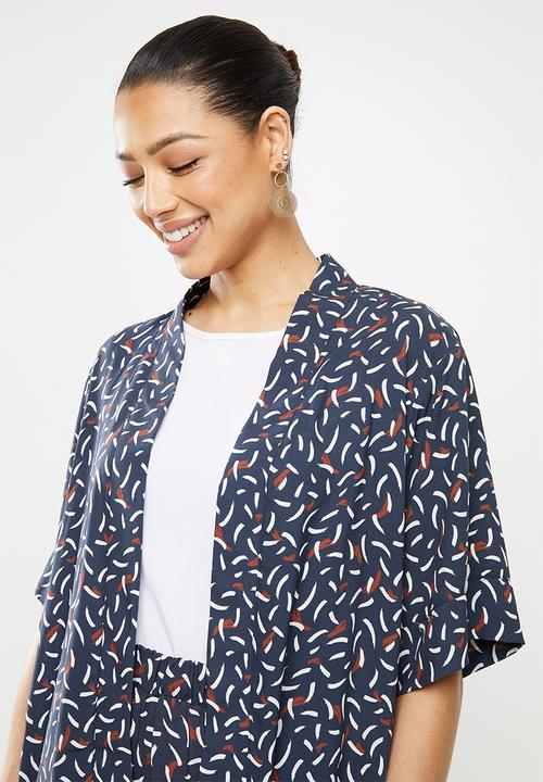 edit - Long shacket - multi