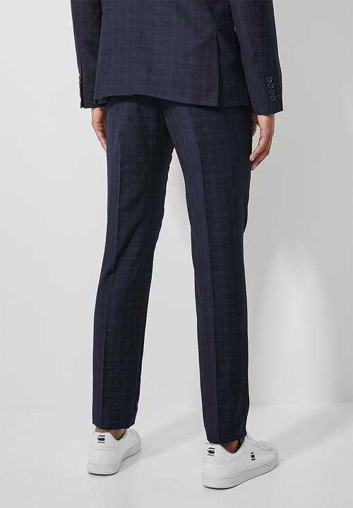 Superbalist - Regent slim fit trousers - navy 