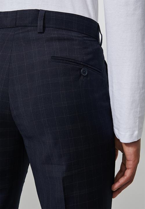 Superbalist - Regent slim fit trousers - navy 