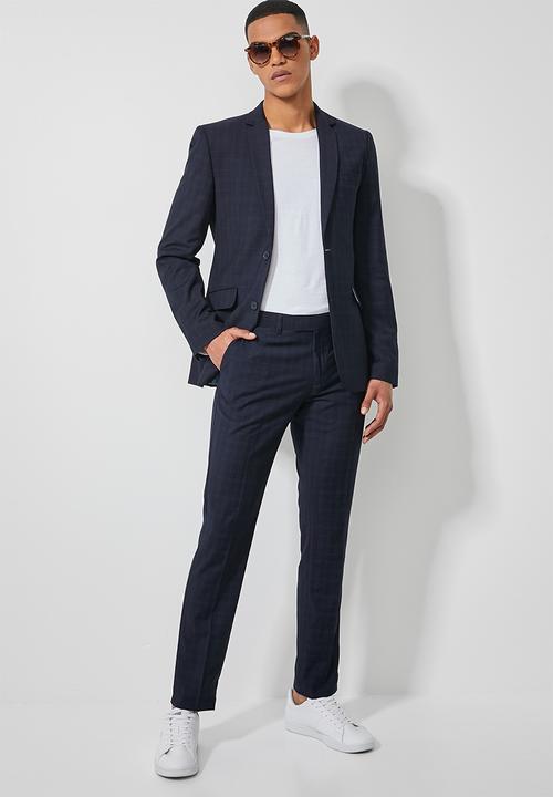 Superbalist - Regent slim fit trousers - navy 