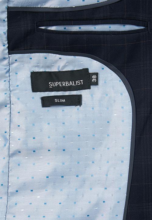 Superbalist - Regent slim fit blazer - navy 