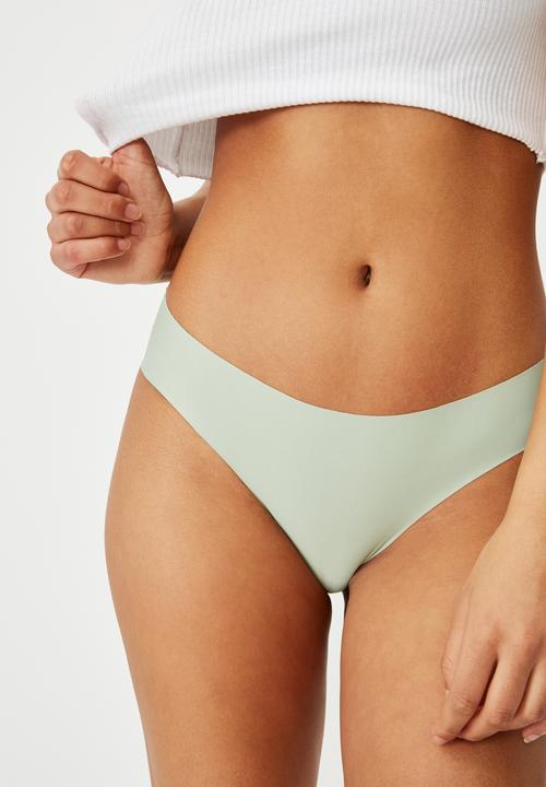 Cotton On - The invisible bikini brief - green