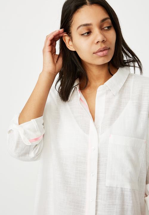 Cotton On - I-do shirt nightie - white