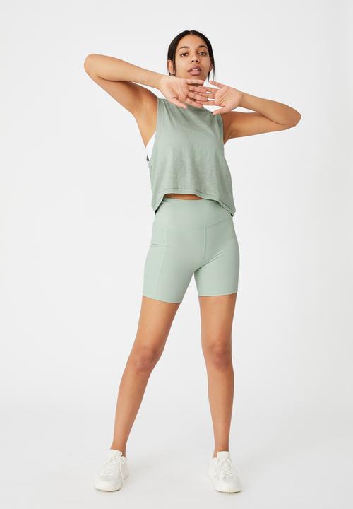 Cotton On - All things fabulous cropped muscle tank - mint chip