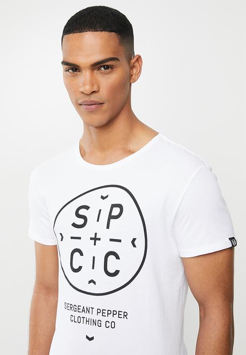 S.P.C.C - Mansell fashion straight hem T-shirt - white