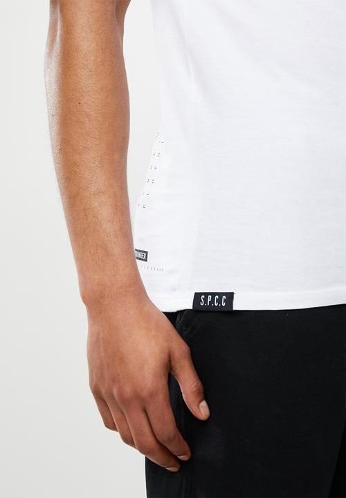S.P.C.C - Mansell fashion straight hem T-shirt - white
