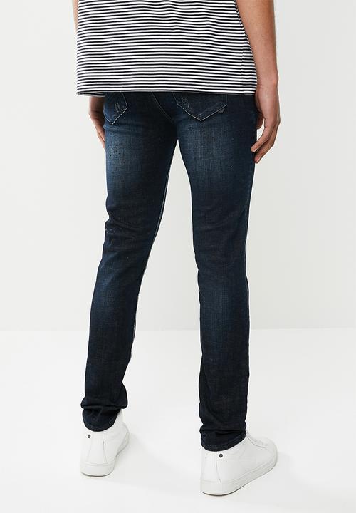 S.P.C.C - Midnight shadows premium trench jeans - indigo