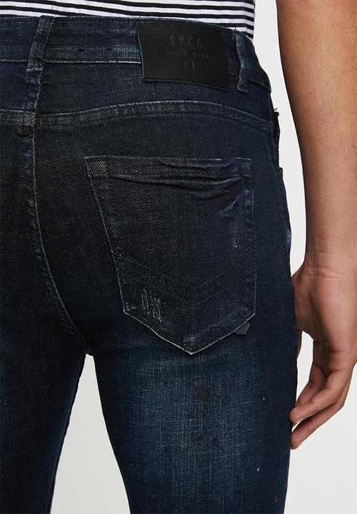 S.P.C.C - Midnight shadows premium trench jeans - indigo