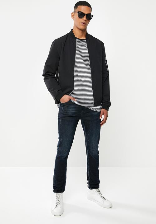 S.P.C.C - Midnight shadows premium trench jeans - indigo