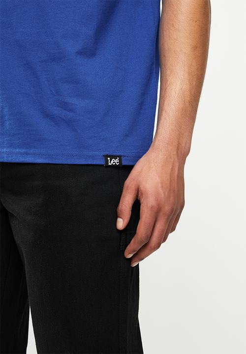 Lee  - Applique tee - blue