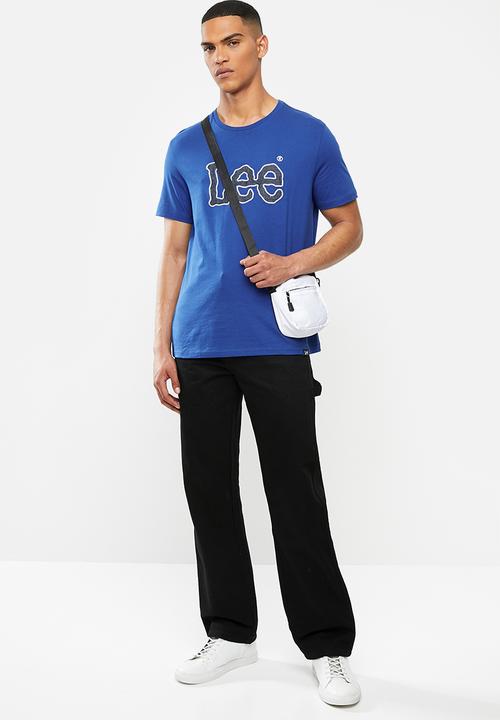 Lee  - Applique tee - blue