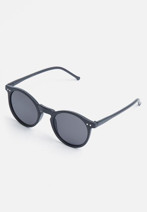 Superbalist - Jackson round sunglasses - black