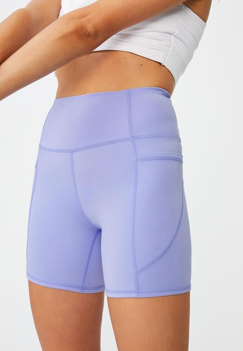 Cotton On - Love you a latte short - cornflower lilac