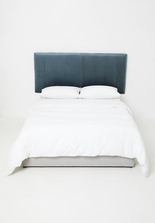 Sixth Floor - Panel headboard - Steel - Queen