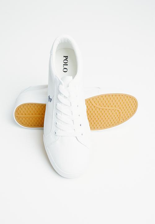 POLO - Chloe leather sneaker - white