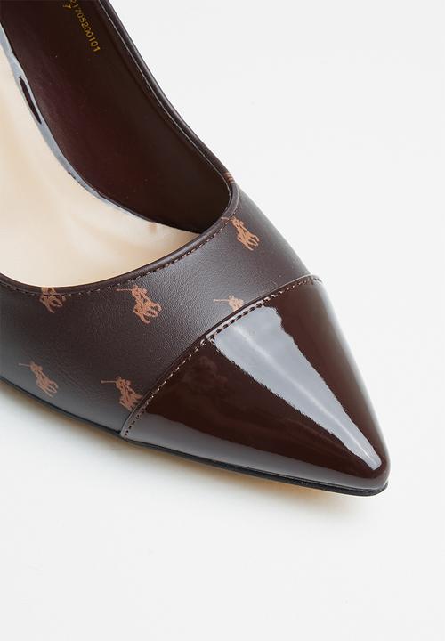 POLO - Hailey monogram court - brown