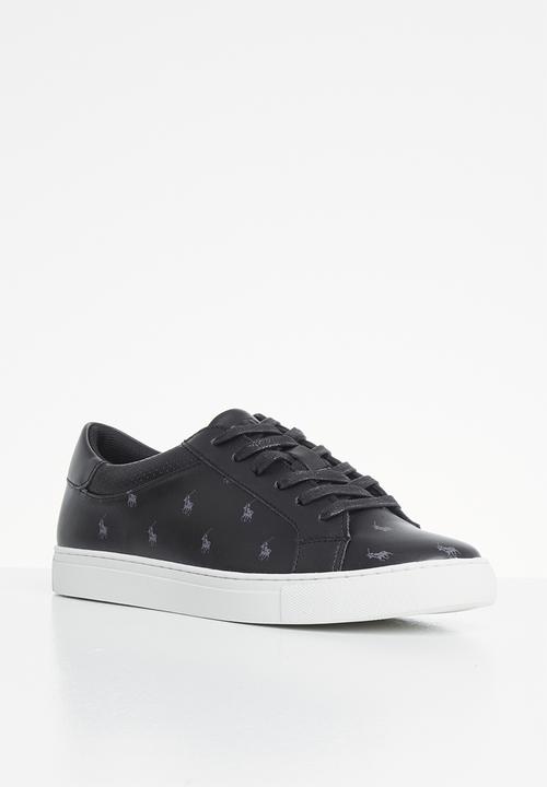 POLO - Sia 2 tone sneaker - black