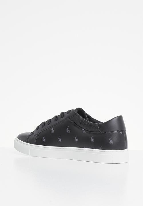POLO - Sia 2 tone sneaker - black