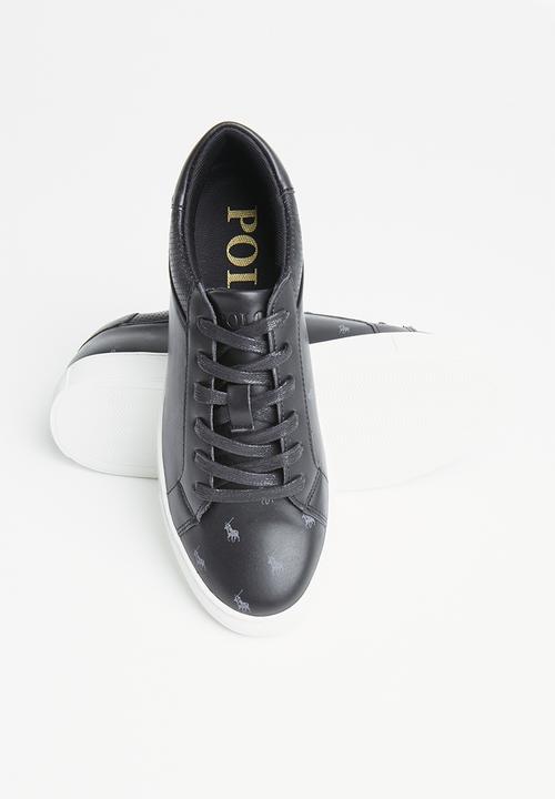 POLO - Sia 2 tone sneaker - black