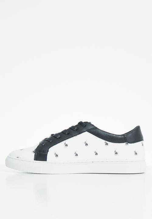 POLO - Sia monogram sneaker - white