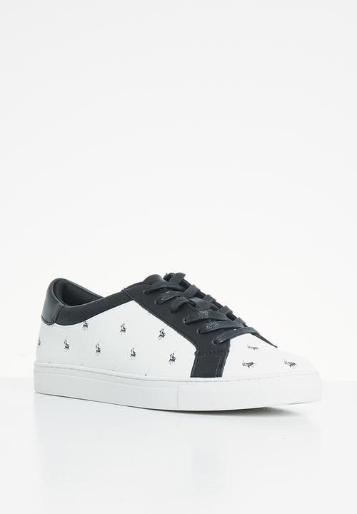 POLO - Sia monogram sneaker - white