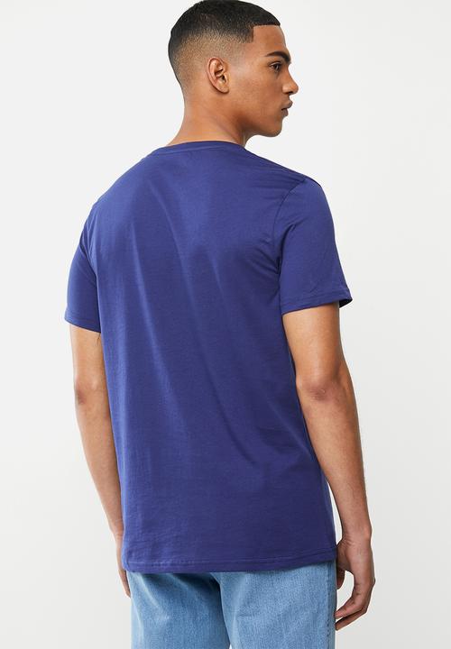 Lee  - Clean cut tee - navy