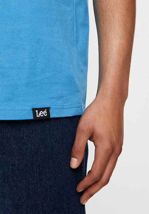 Lee  - Simple box tee - blue moon