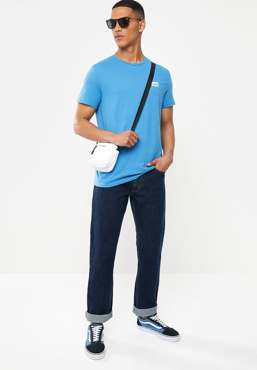 Lee  - Simple box tee - blue moon