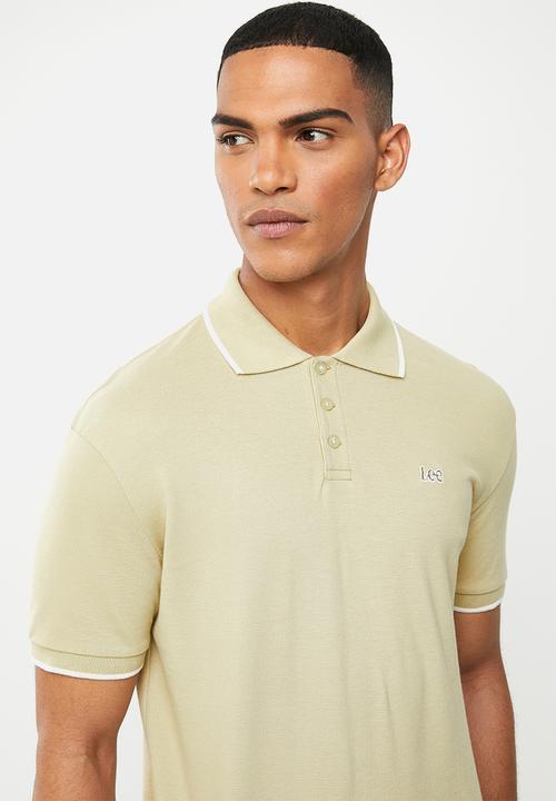 Lee  - Lee icon polo - stone 