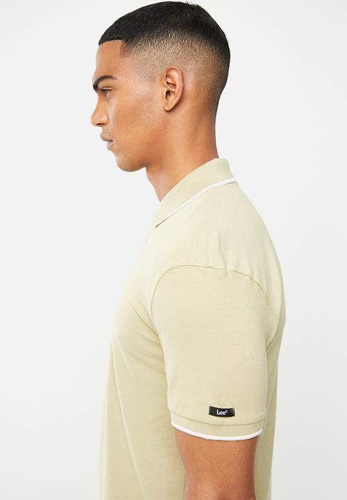 Lee  - Lee icon polo - stone 