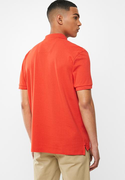 Nautica - Classic fit deck polo  - orange poppy